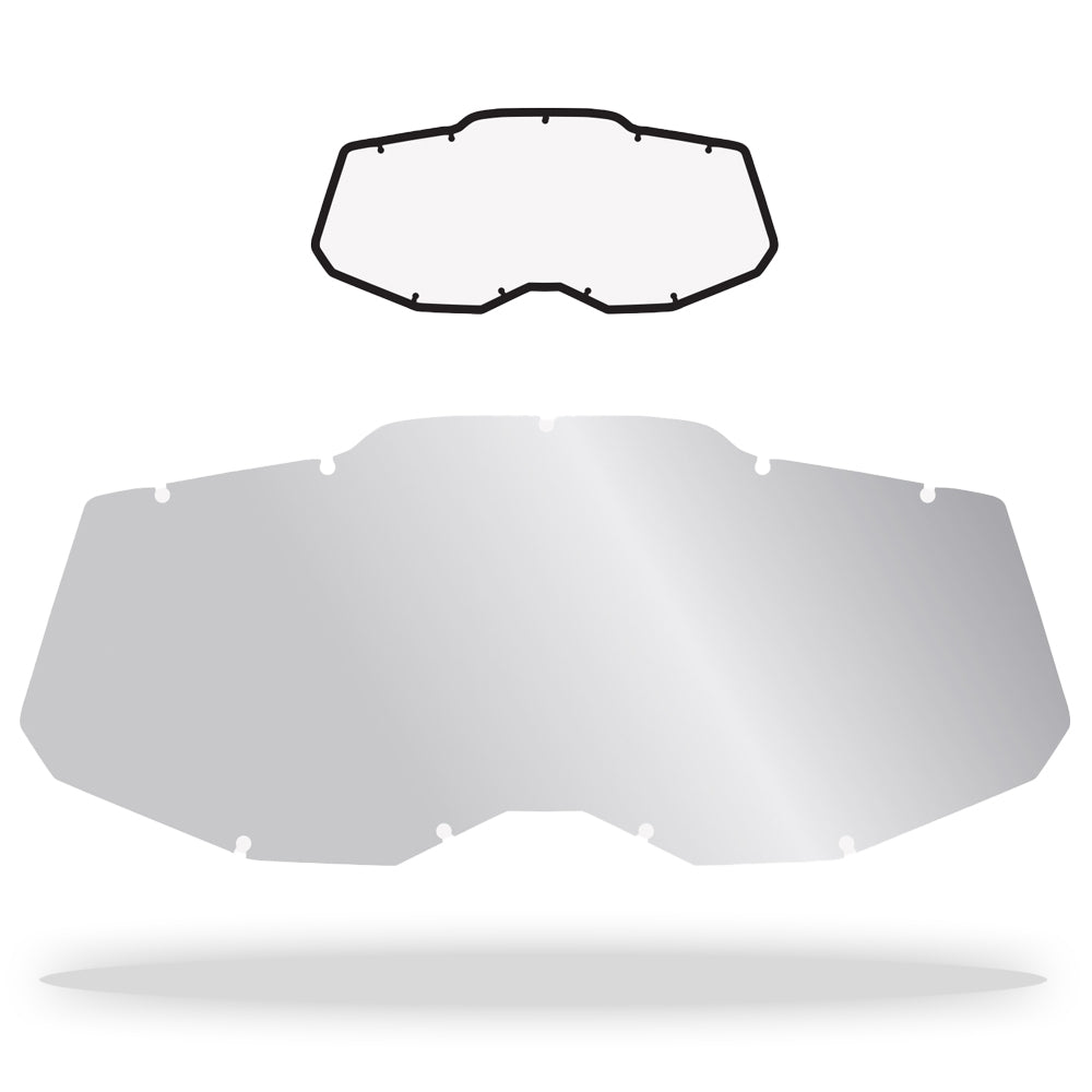 ARMOR VISION IMPACT LENS 100% GEN 2 NO PEGS  CLEAR