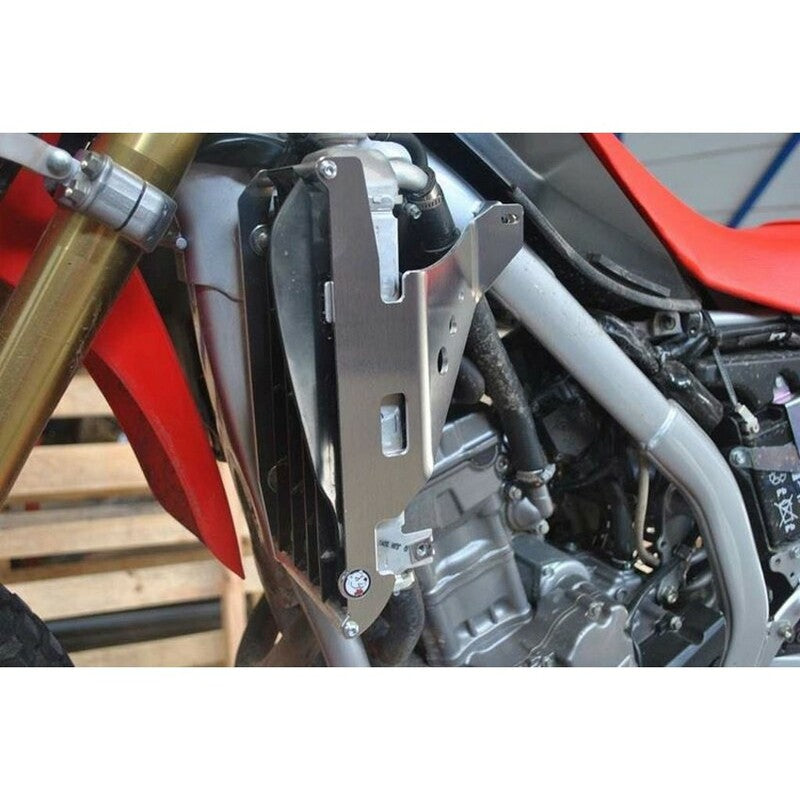 AXP Radiator Braces CRF250L 13-22  Red
