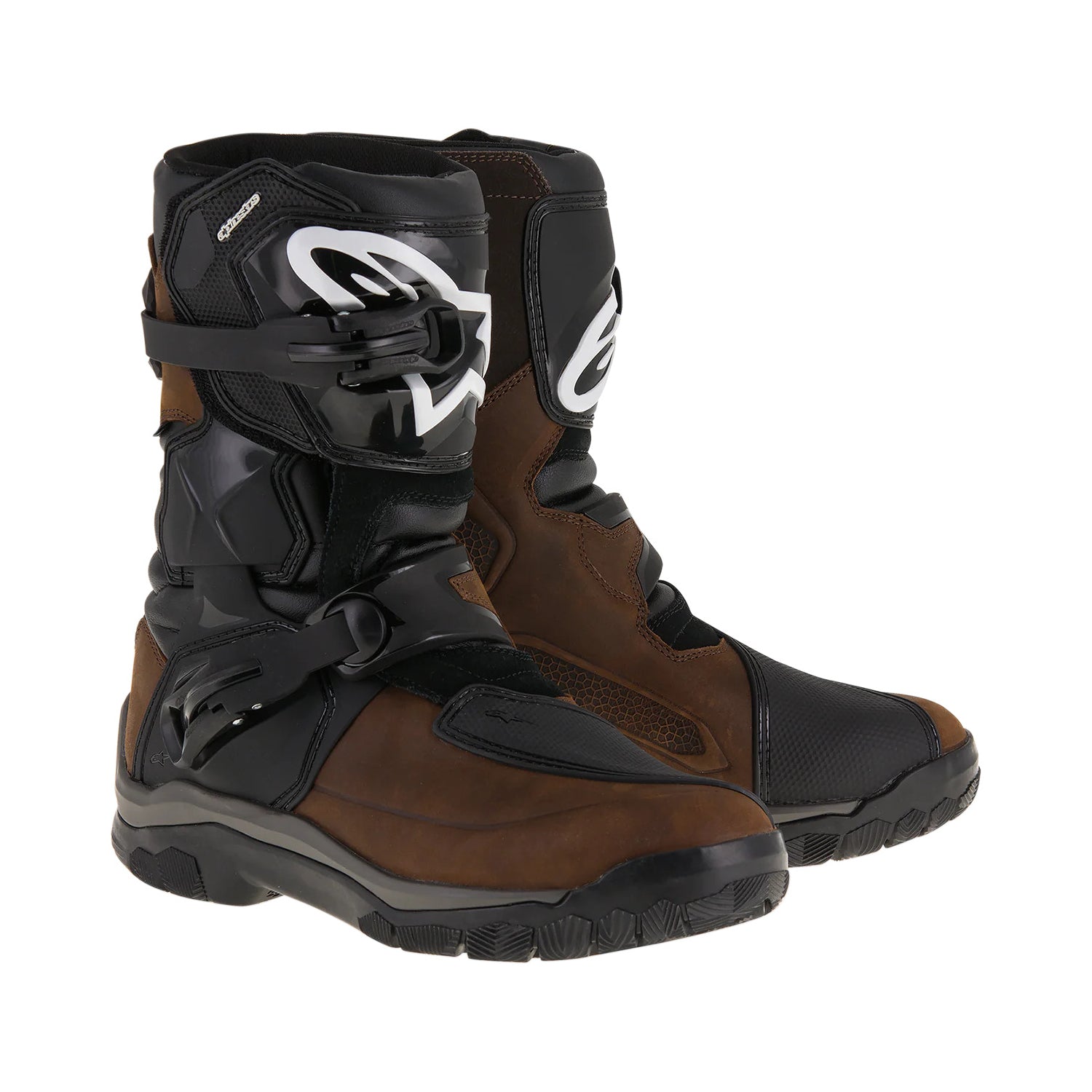 Alpinestars Belize Drystar Boots Oiled Leather Brown Black - US 10