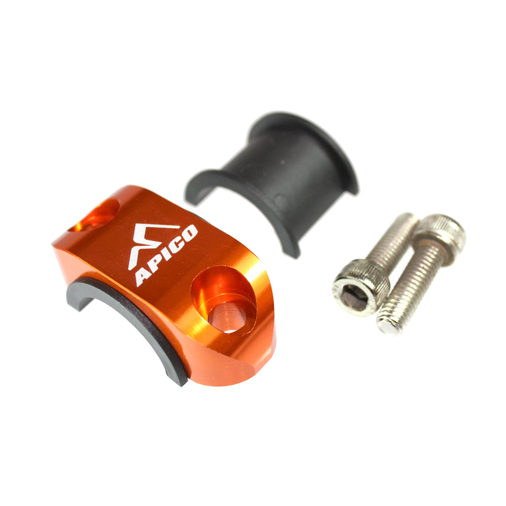 Apico Master Cylinder Perch Rotator Clamp Orange