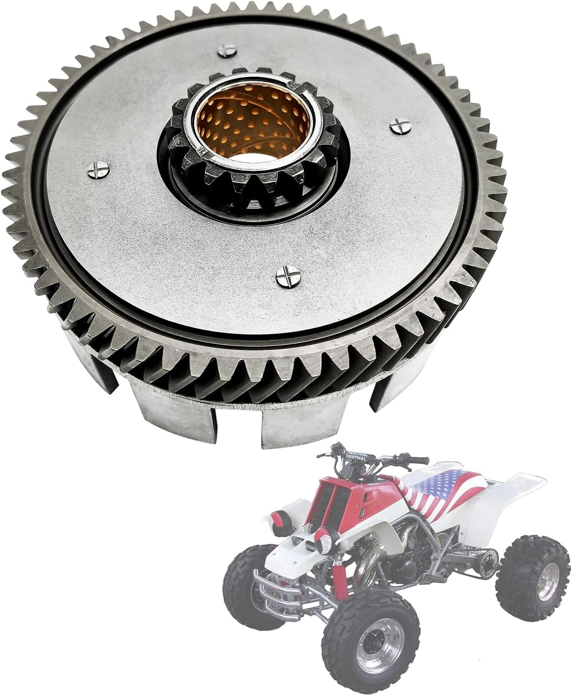 Dirt Racing Clutch Basket 87-06 Yamaha Banshee Yfz 350 31k-16150-10 1a0-16371-00-00