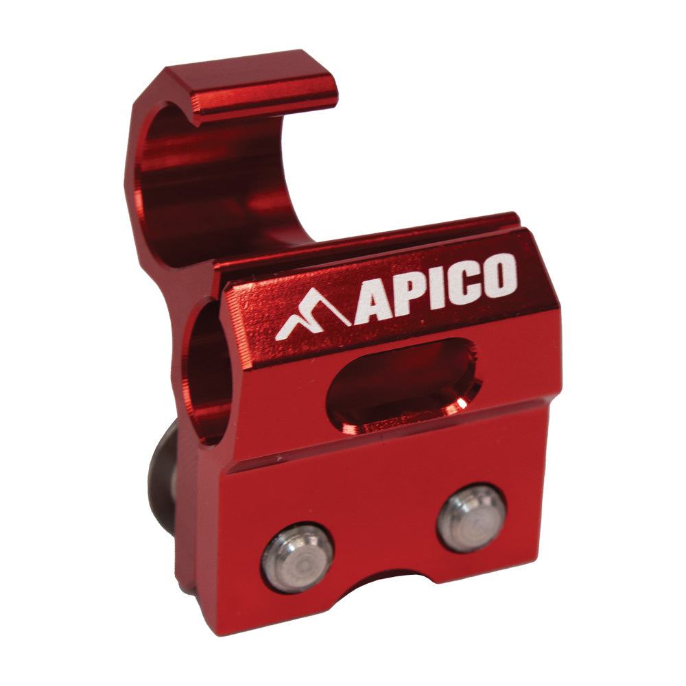 APICO BRAKE HOSE CLAMP HONDA CRF250L/RL 16-20, CRF300L/RL 21-24  RED