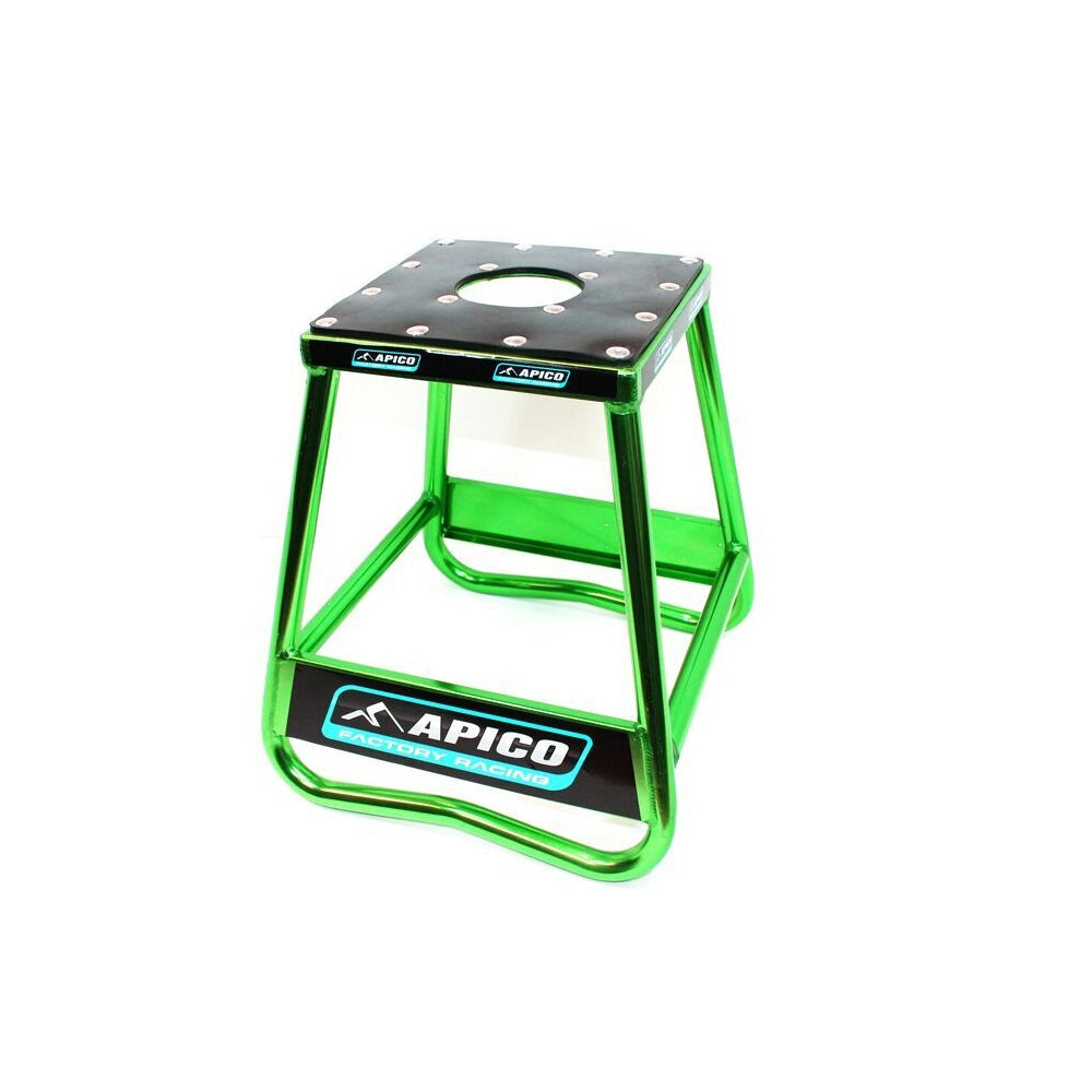 APICO BIKE STAND STATIC BOX TYPE ALLOY (GREEN)