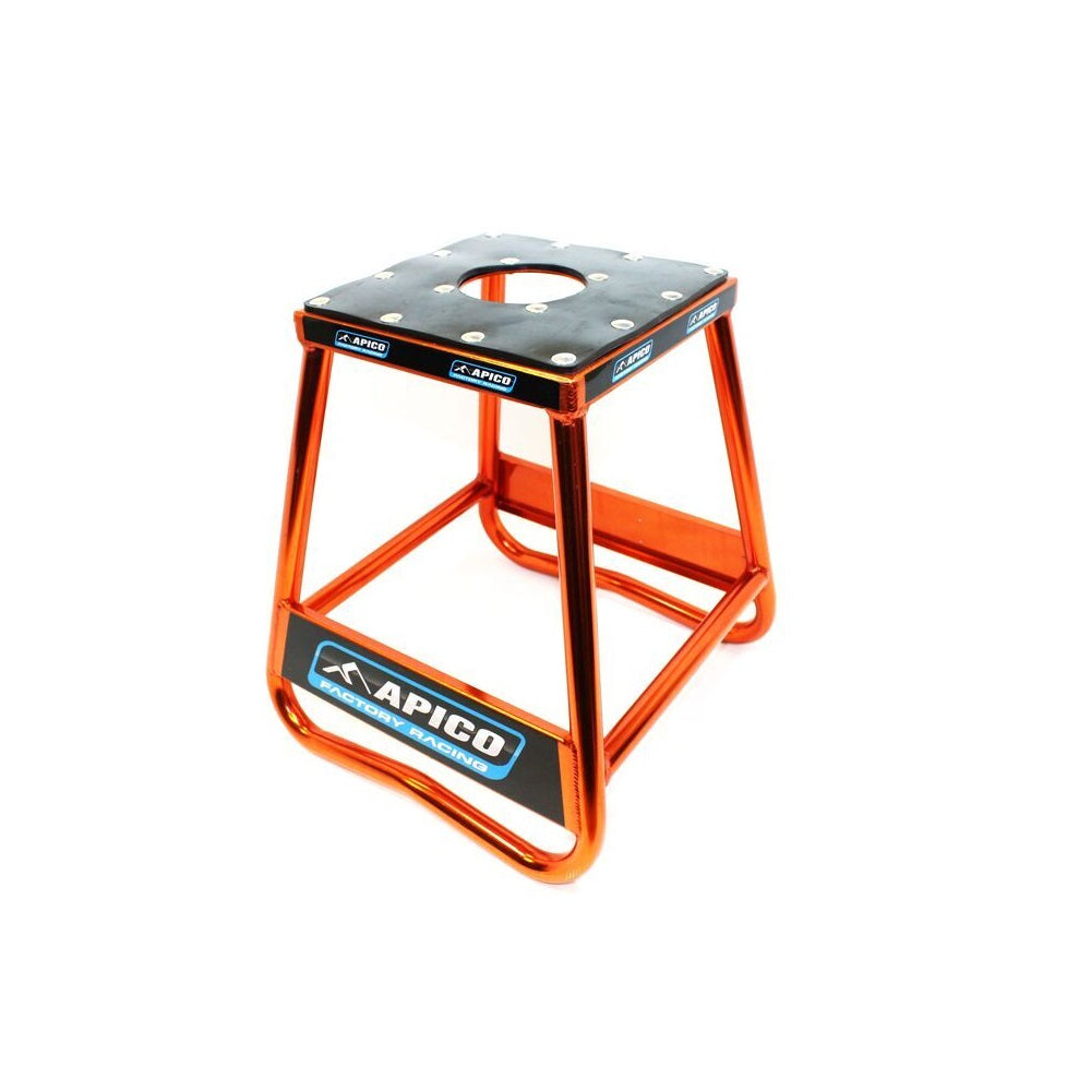 APICO BIKE STAND STATIC BOX TYPE ALLOY (ORANGE)