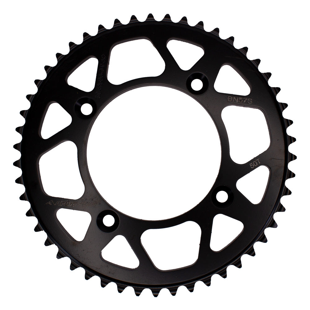 Apico SPROCKET REAR STEEL KTM/HQV/GAS SX65, TC65, MC65 25-26 46 Black 