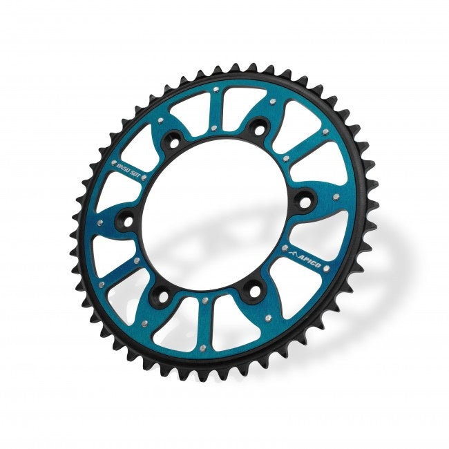 Apico Sprocket Xtreme Alu/Ste KTM/HQV/GAS/TRI/STARK SX/EXC 125-620 90-25, TC/FC/TE/FE 00-25, MC/EC/EX 21-25