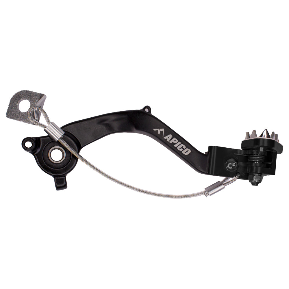 Apico BRAKE PEDAL FORGED KTM/HQV/GAS SX50 24-25, TC50 24-25, MC50 24-25  Black 