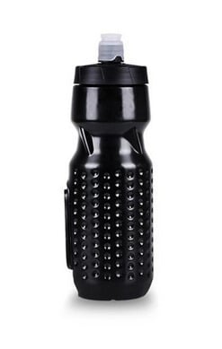Dirt Racing Magnetic Cycling Water Bottle Holder Cage 710ml - Black - Fidlock Style Connection