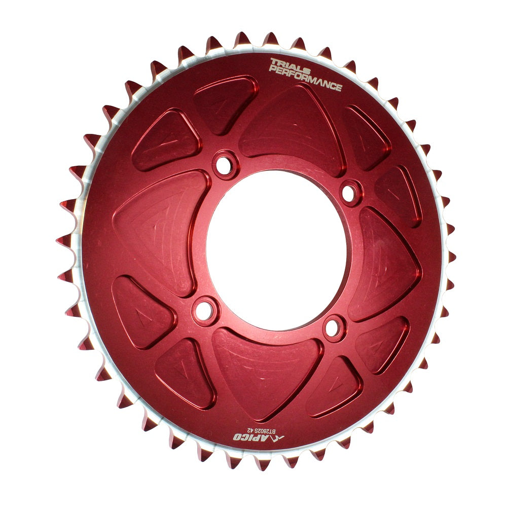 APICO SPROCKET REAR TRIAL SOLID BETA, SCORPA, SHERCO, GAS-GAS, 4RT, VERTIGO, TRS 02-24