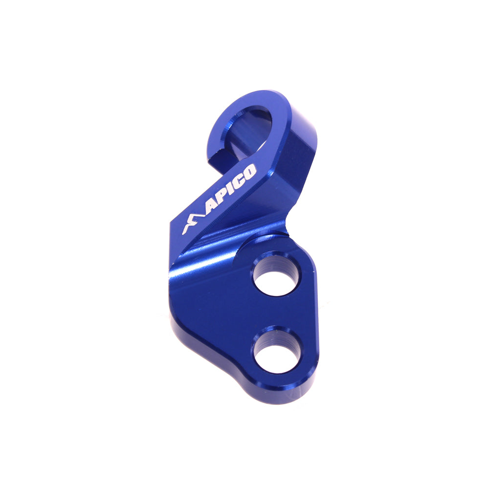 APICO CLUTCH CABLE GUIDE CNC YAM/FAN YZF/WRF250 14-25,  YZ450F 14-22, YZFX/WRF450F 15-23, XXF/XEF250 21-25 BLUE (R)  BLUE