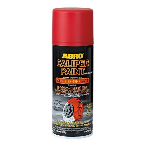 ABRO Abro High Temp Ceramic Red Caliper Paint Cp-555-red