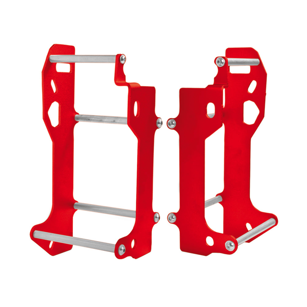 CROSSPRO ALUMINIUM RADIATOR BRACES HONDA CRF450R 13-14 RED  RED