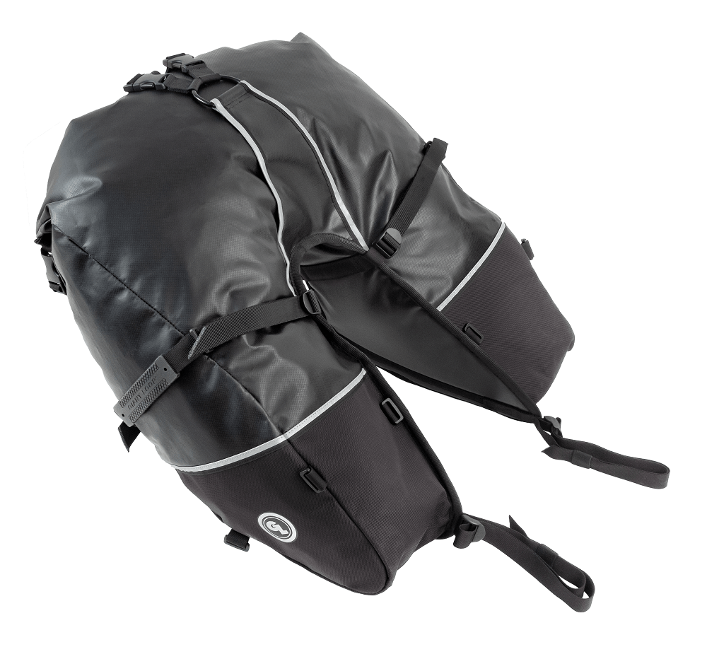 Giant Loop Coyote Saddlebag 39l - Black - Giant Loop CSB23-b
