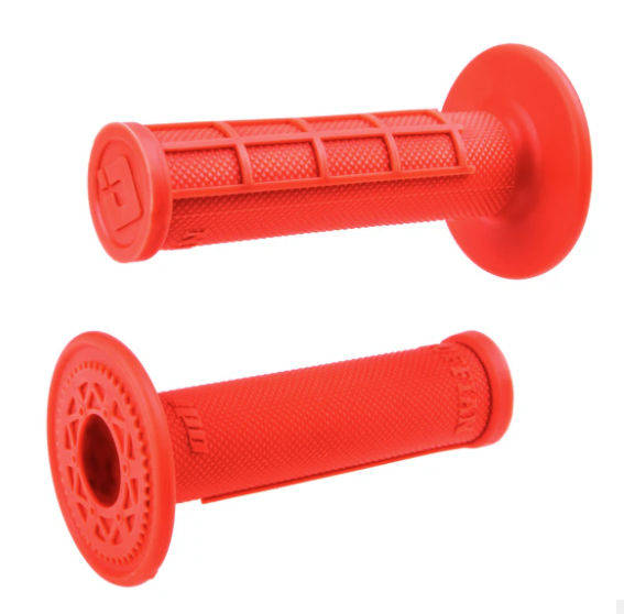 ODI Ruffian Half-Waffle Grips Flo- Orange