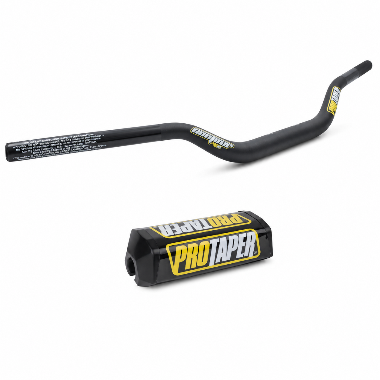Protaper Handlebar Contour CR High Black  Black