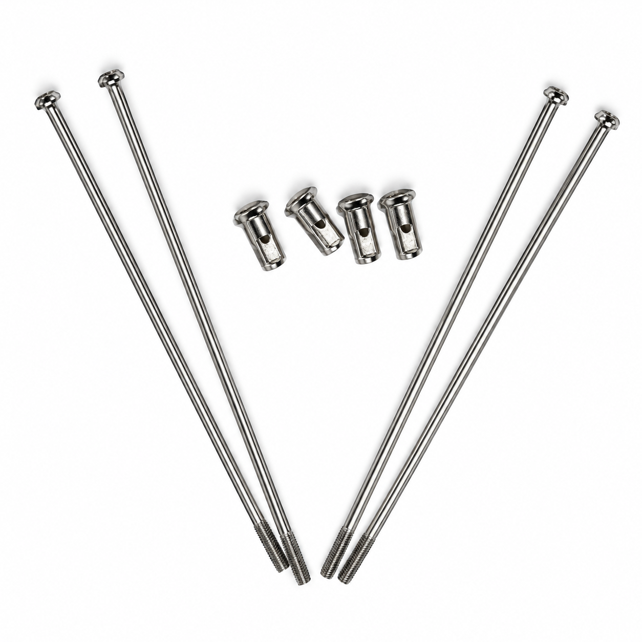 Psychic Honda Spoke Set CRF 250R CRF 450R 2004-2026 19"x 4 Stainles, set of 4