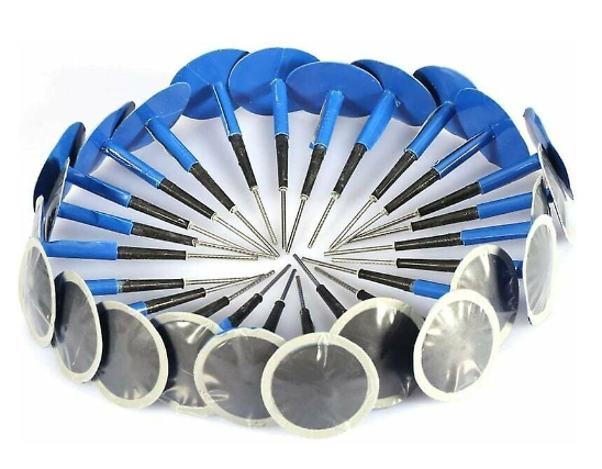 FIR TIRE REPAIR PATCH 46mm x 6mm BOX 24 PCS TYRE