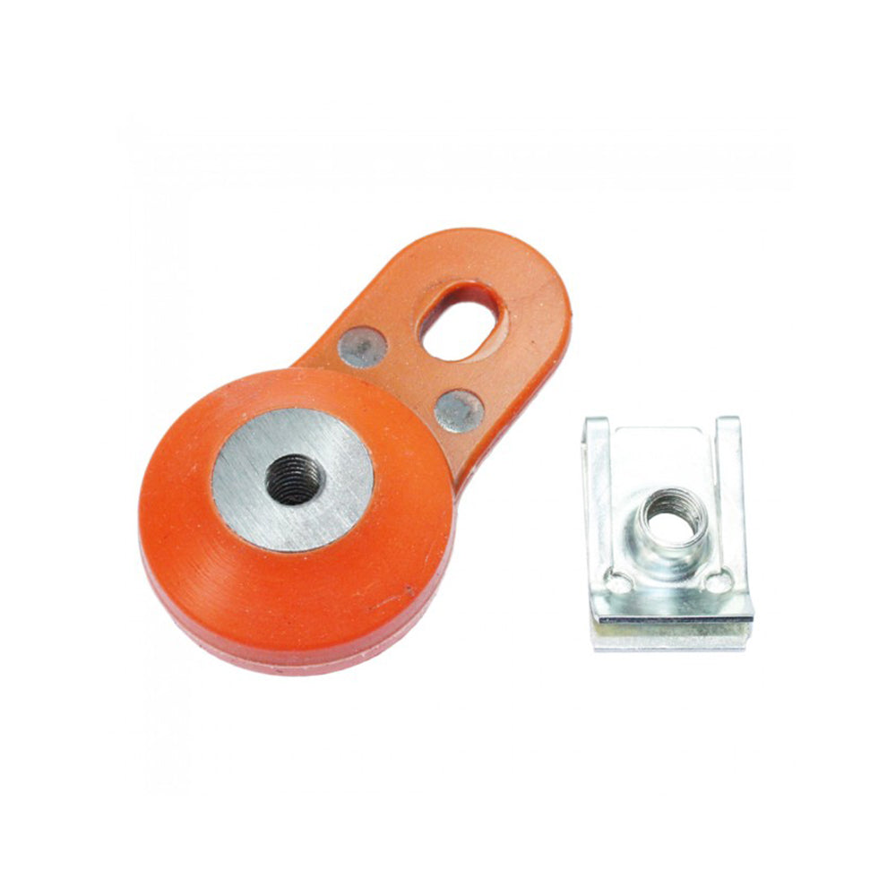 APICO EXHAUST MOUNTING BRACKET KTM/HQV/BETA RR/GAS/SHERCO SE-R 125-300 2T >24 ORANGE  (R)