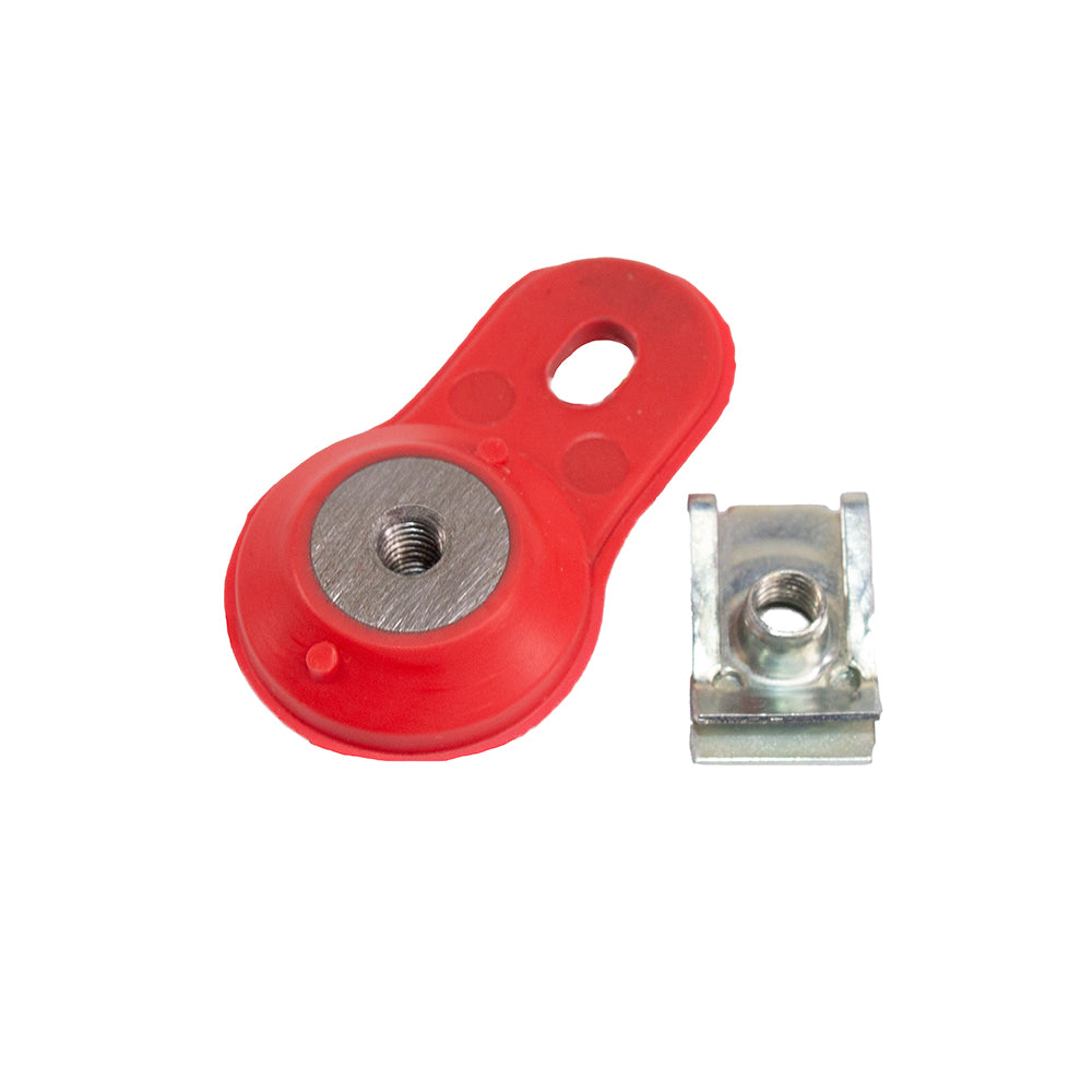 APICO EXHAUST MOUNTING BRACKET KTM/HQV/BETA RR/GAS/SHERCO SE-R 125-300 2T >24 RED  (R)