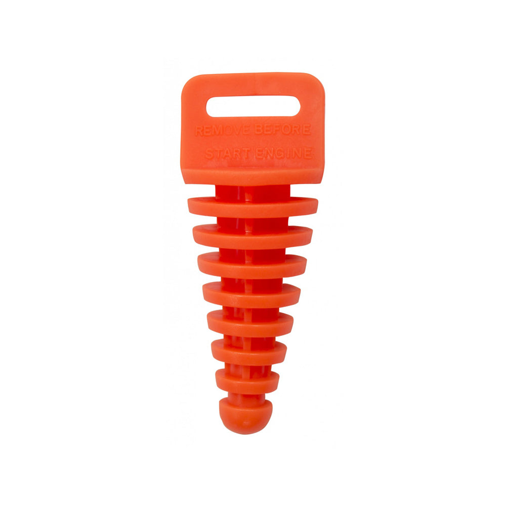APICO EXHAUST PLUG  2-STROKE WITH LANYARD ORANGE