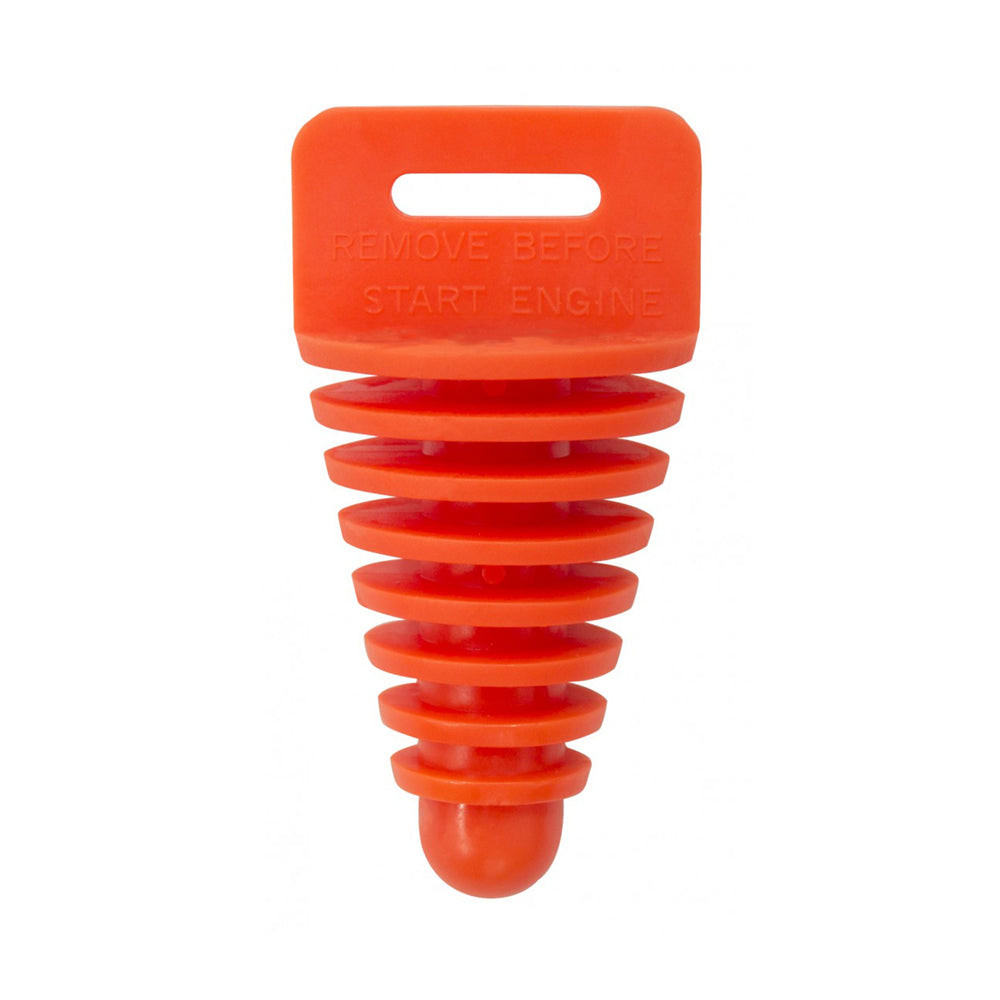 APICO EXHAUST PLUG  4-STROKE WITH LANYARD ORANGE