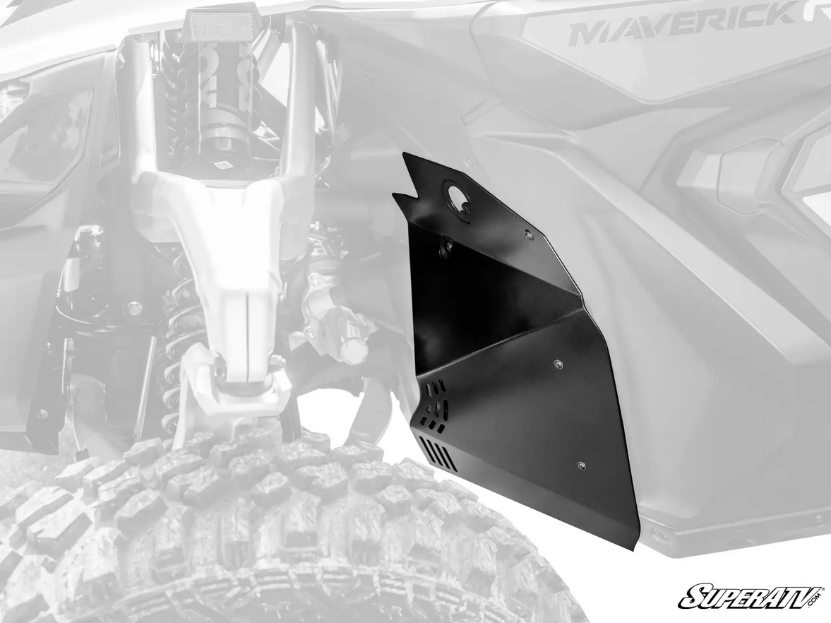 SuperATV Canam Maverick R Inner Fender Wheel Arch Guard, Super ATV Fap-ca-mavr-01