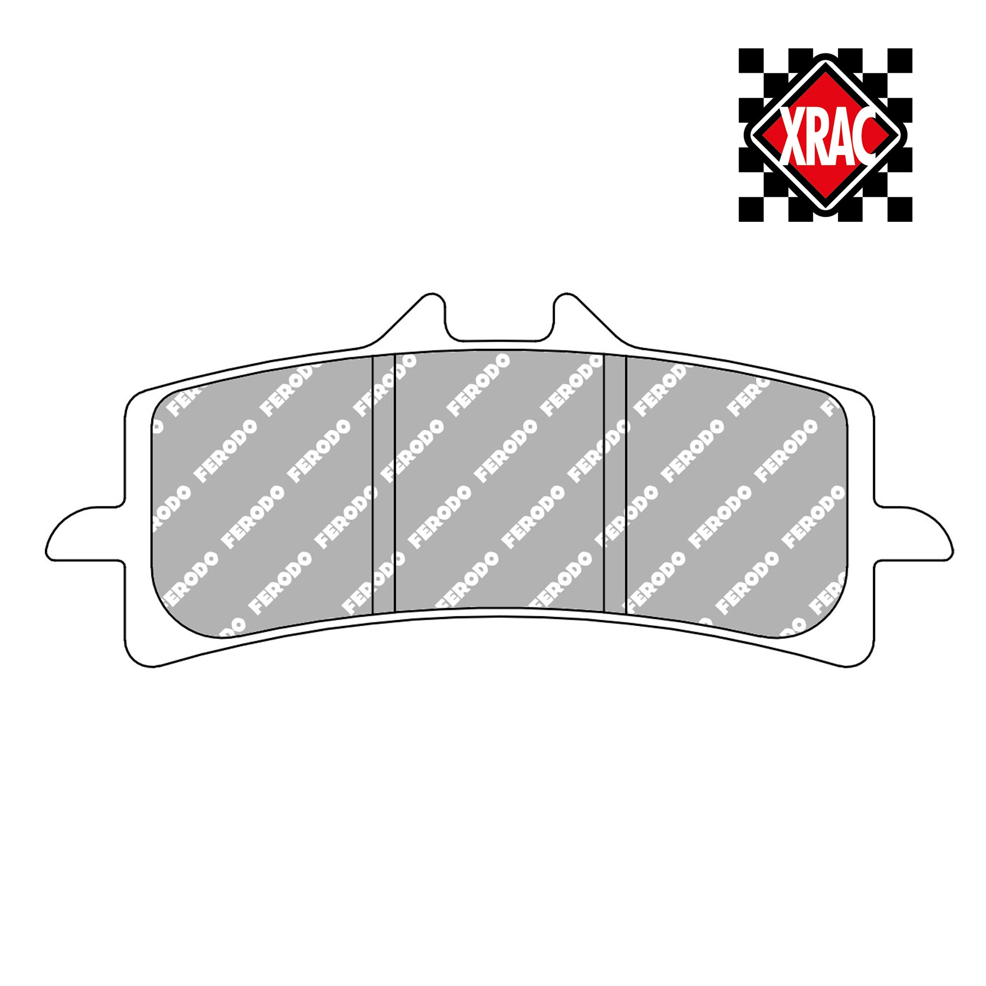 FERODO FDB2260 Sinter Grip XRAC Compound Pad / FA447 / VD9031