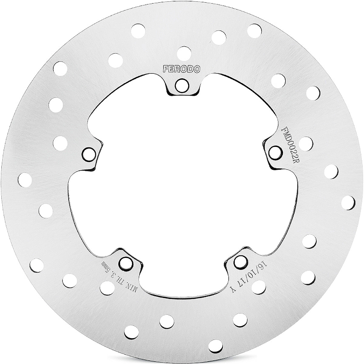 Ferodo Brake Disc Solid Fmd0022R