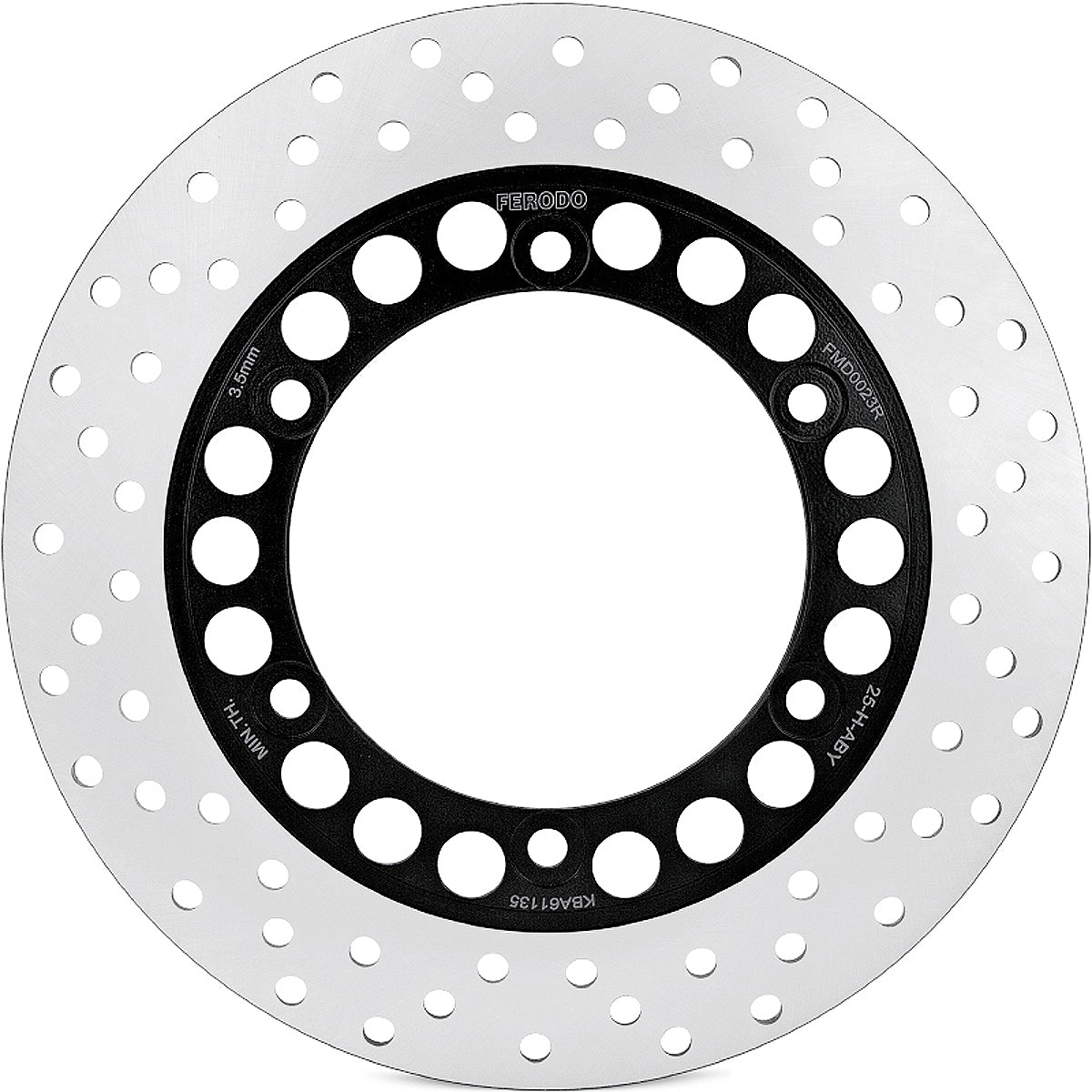 Ferodo Brake Disc Solid Fmd0023R