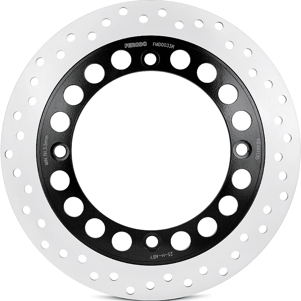 Ferodo Brake Disc Solid Fmd0033R