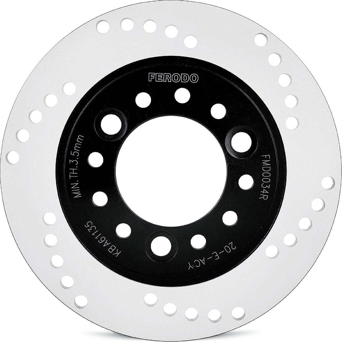 Ferodo Brake Disc Solid Fmd0034R