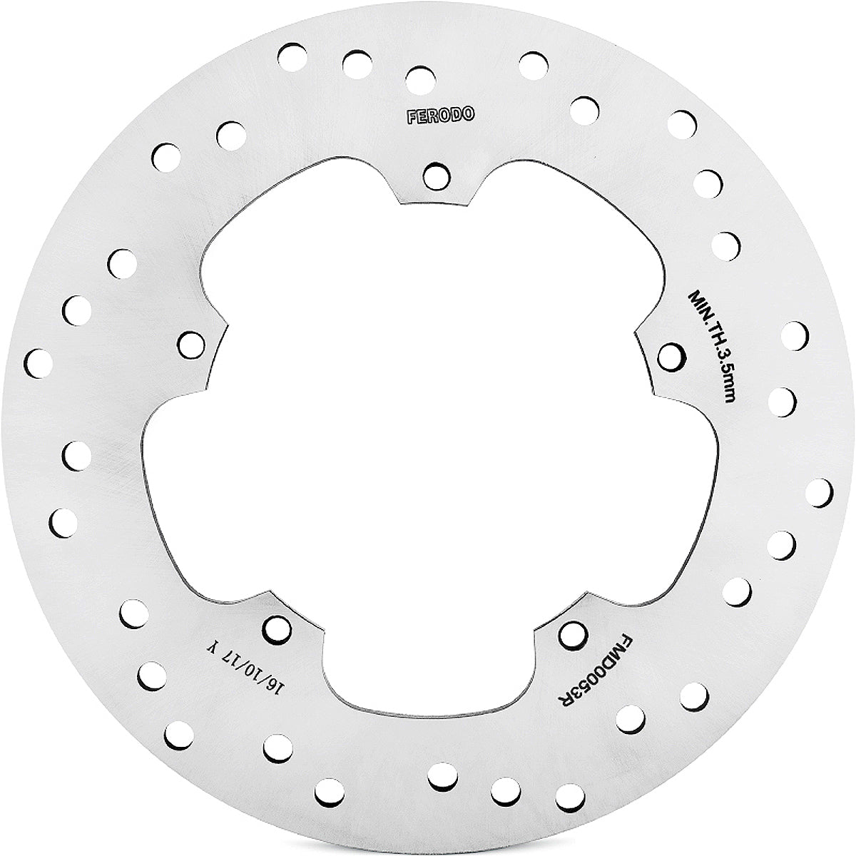 Ferodo Brake Disc Solid Fmd0053R