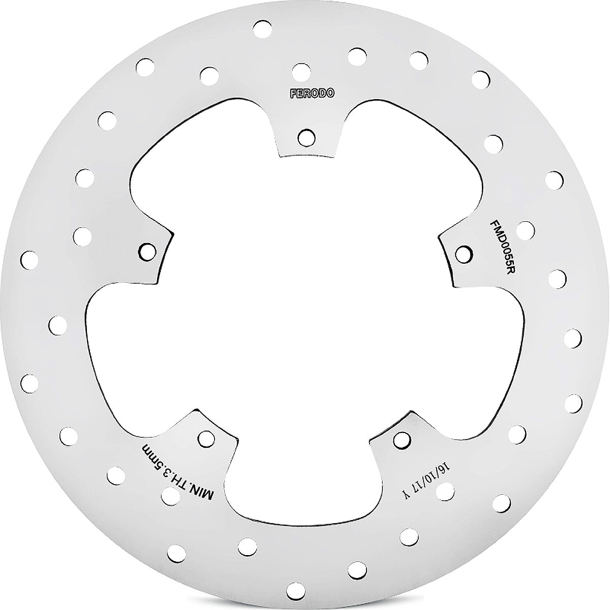 Ferodo Brake Disc Solid Fmd0055R