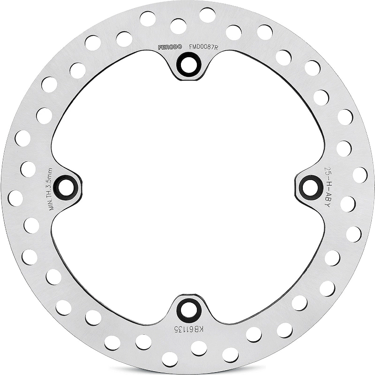 Ferodo Brake Disc Solid Fmd0087R