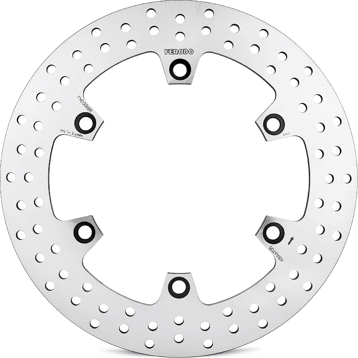 Ferodo Brake Disc Solid Fmd0088R