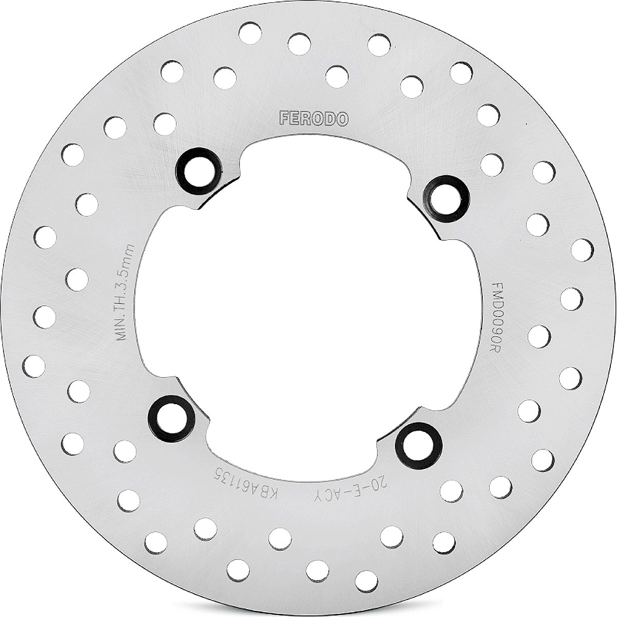 Ferodo Brake Disc Solid Fmd0090R