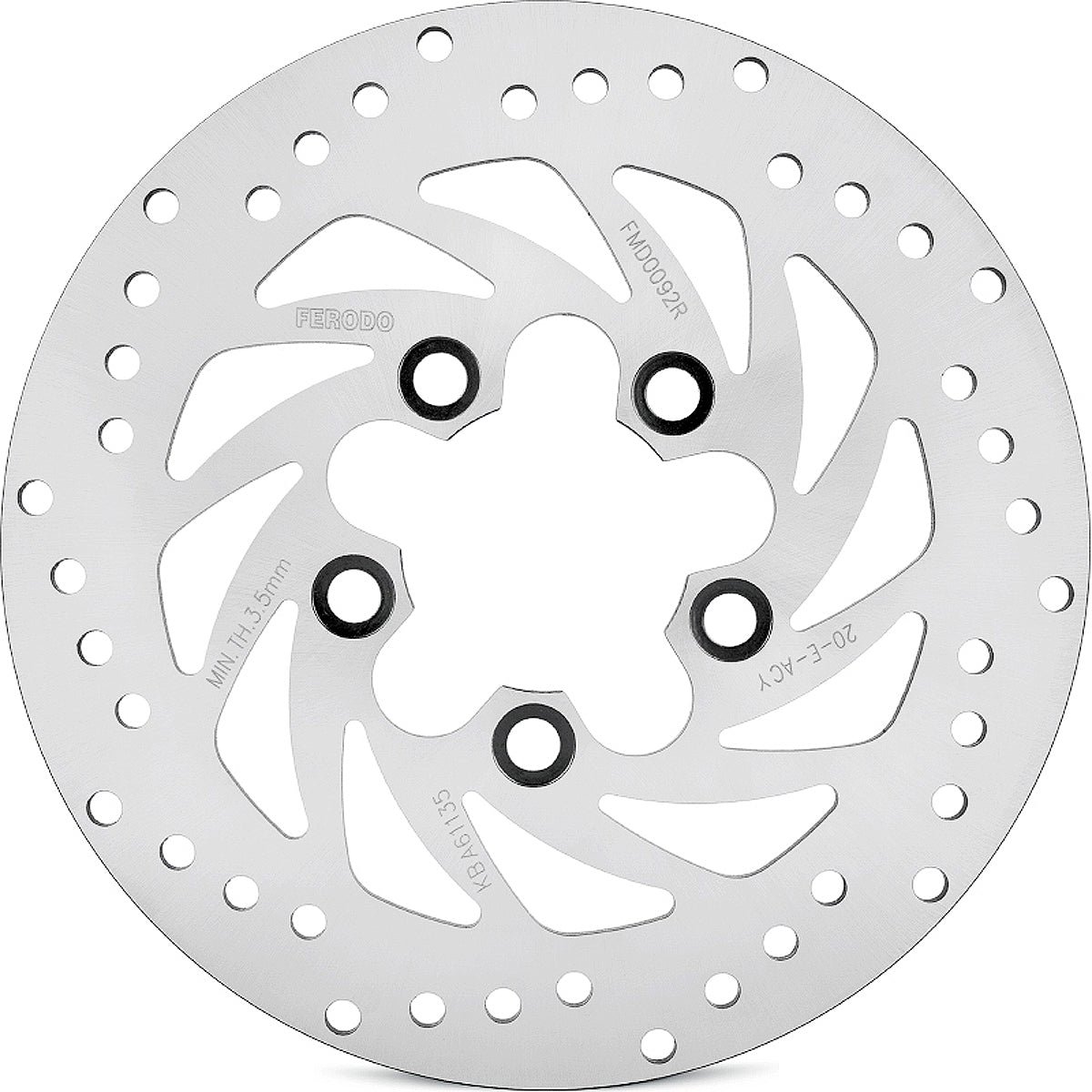 Ferodo Brake Disc Solid Fmd0092R