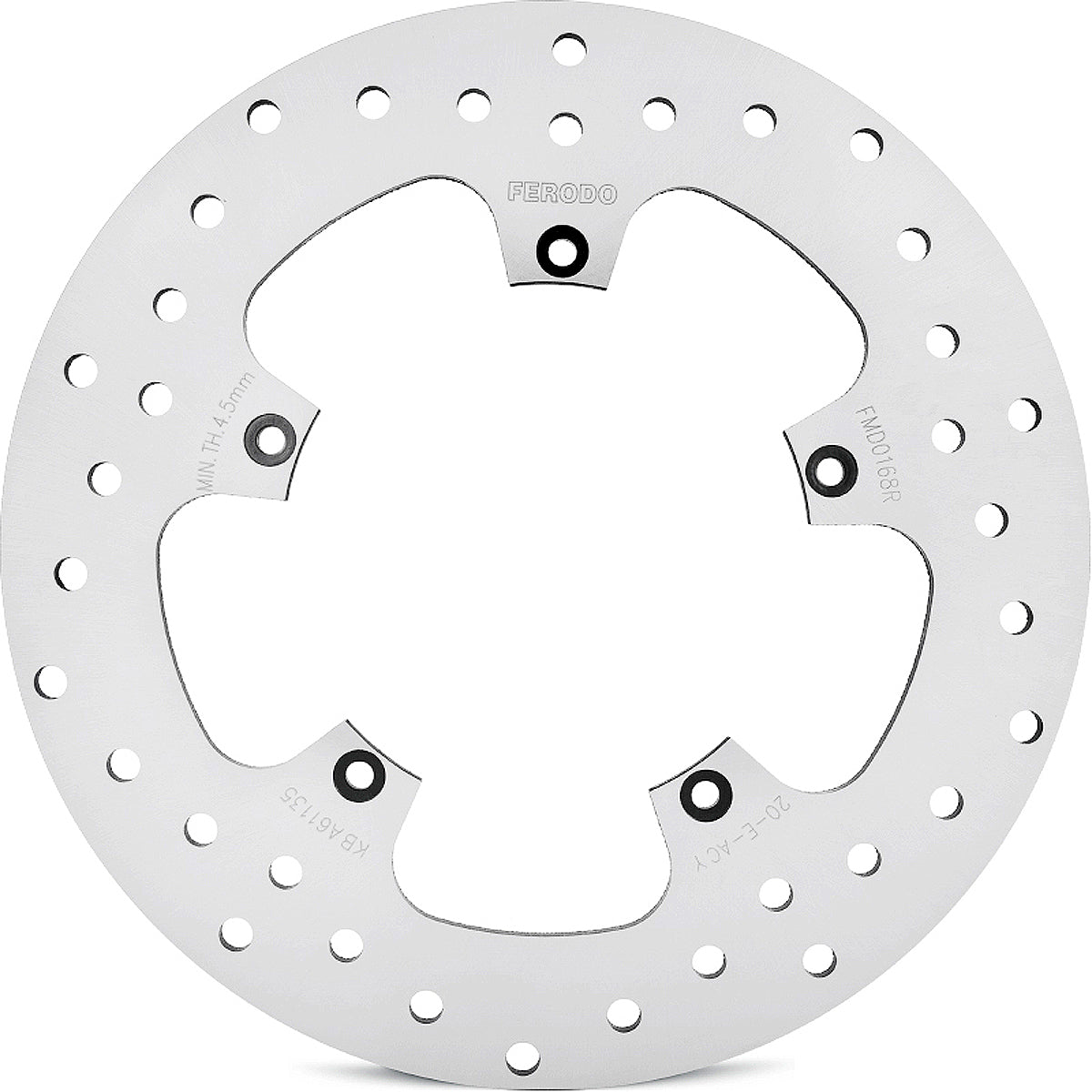 Ferodo Brake Disc Solid Fmd0168R