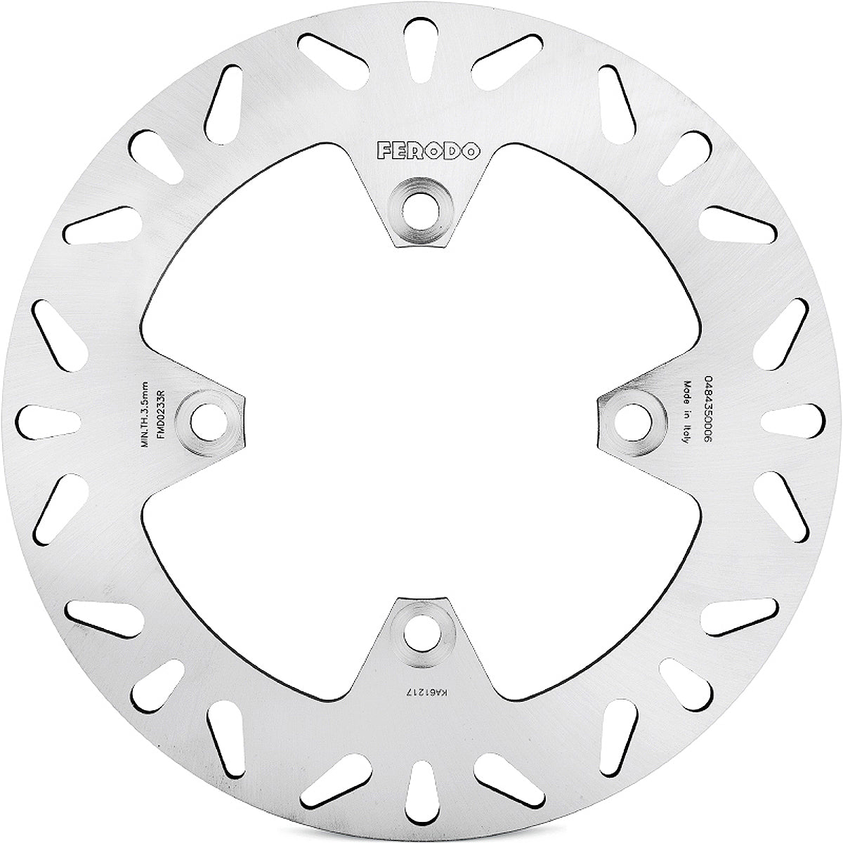 Ferodo Brake Disc Solid Fmd0233R
