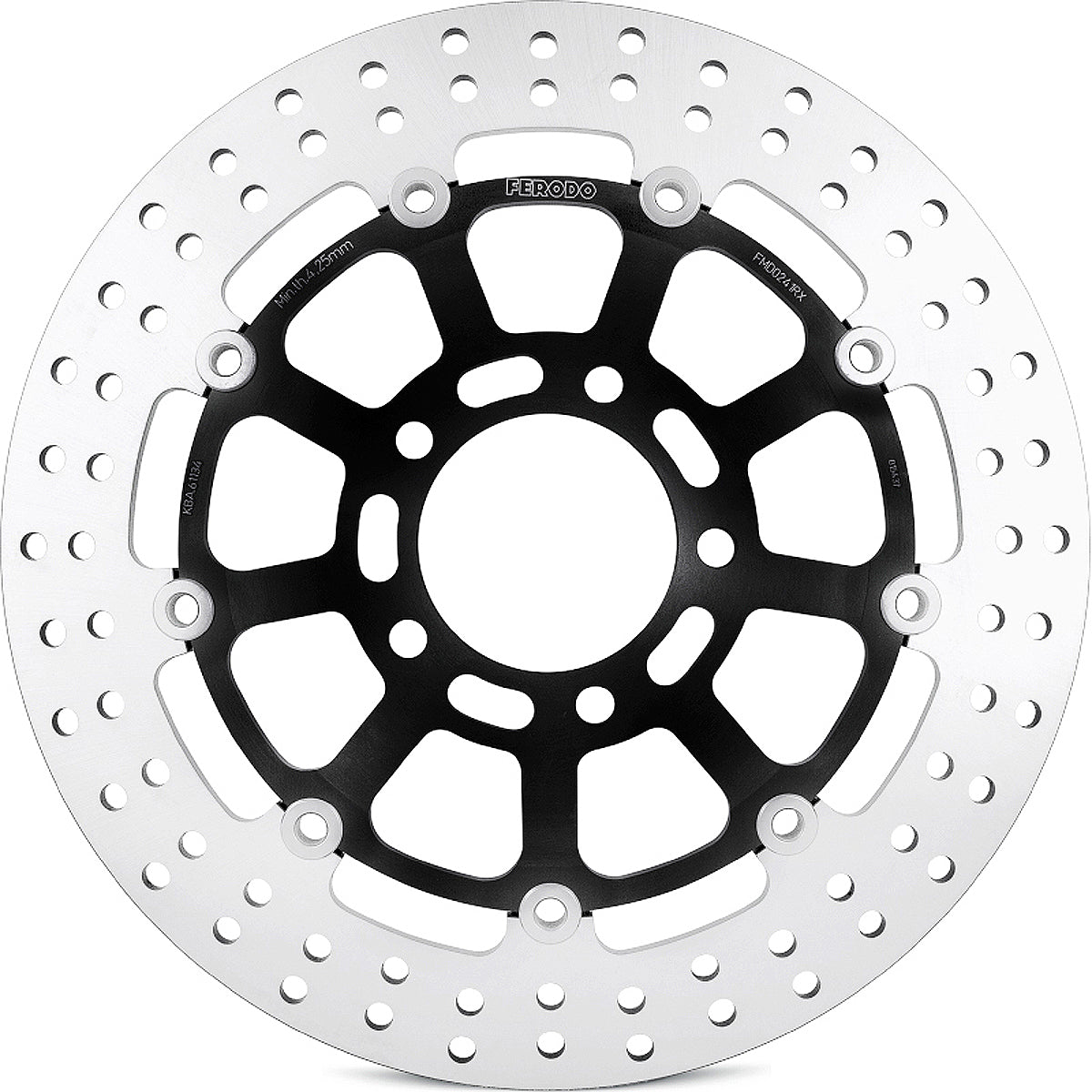 Ferodo Brake Disc Floating Alloy Centre Fmd0241Rx