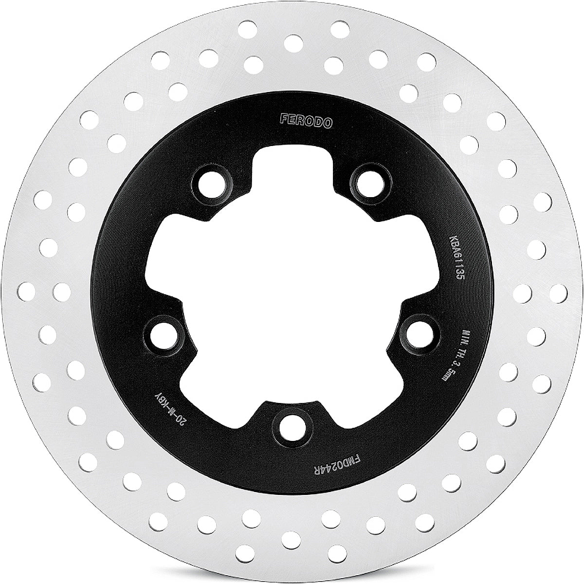 Ferodo Brake Disc Solid Fmd0244R