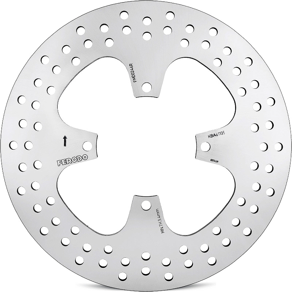 Ferodo Brake Disc Solid Fmd0246R