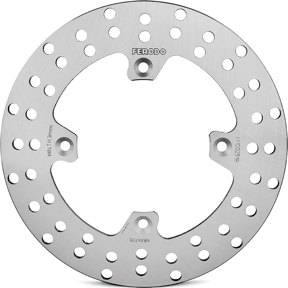 Ferodo Brake Disc Solid Fmd0251R