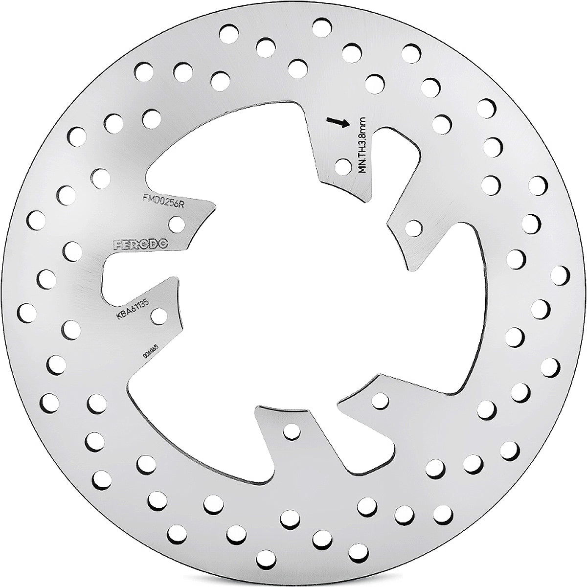 Ferodo Brake Disc Solid Fmd0256R