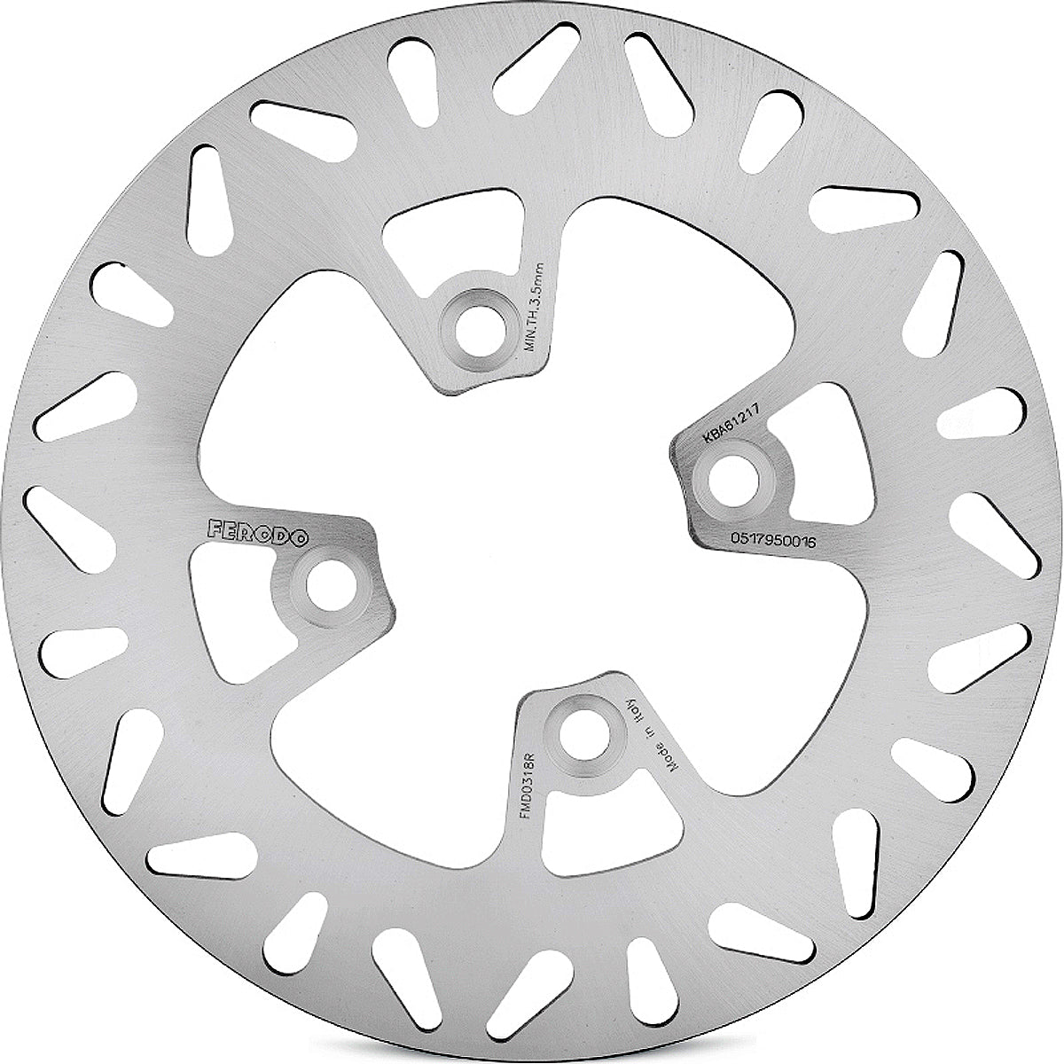 Ferodo Brake Disc Solid Fmd0318R