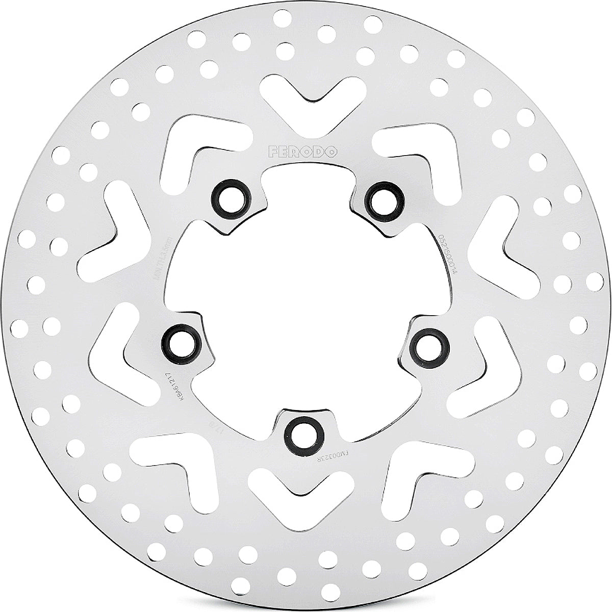 Ferodo Brake Disc Solid Fmd0323R