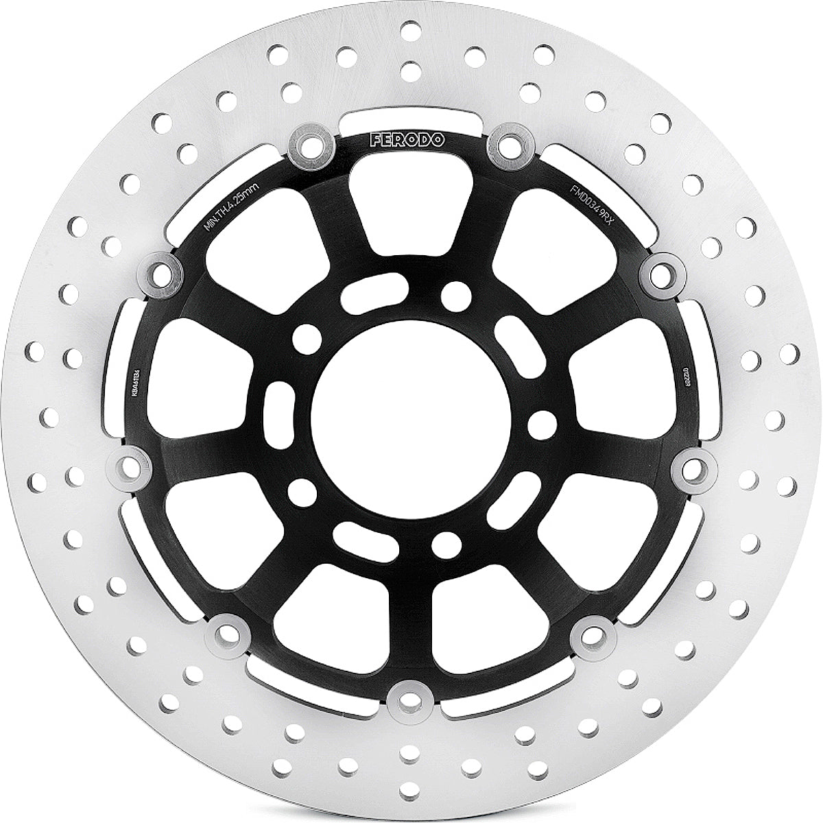Ferodo Brake Disc Floating Alloy Centre Fmd0349Rx