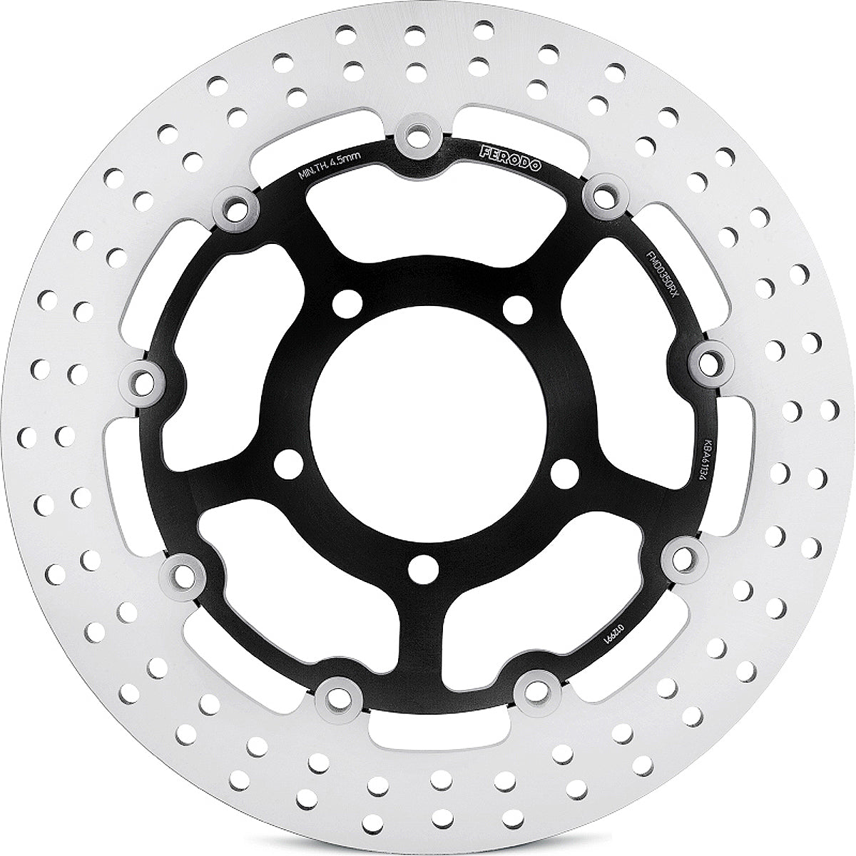 Ferodo Brake Disc Floating Alloy Centre Fmd0350Rx