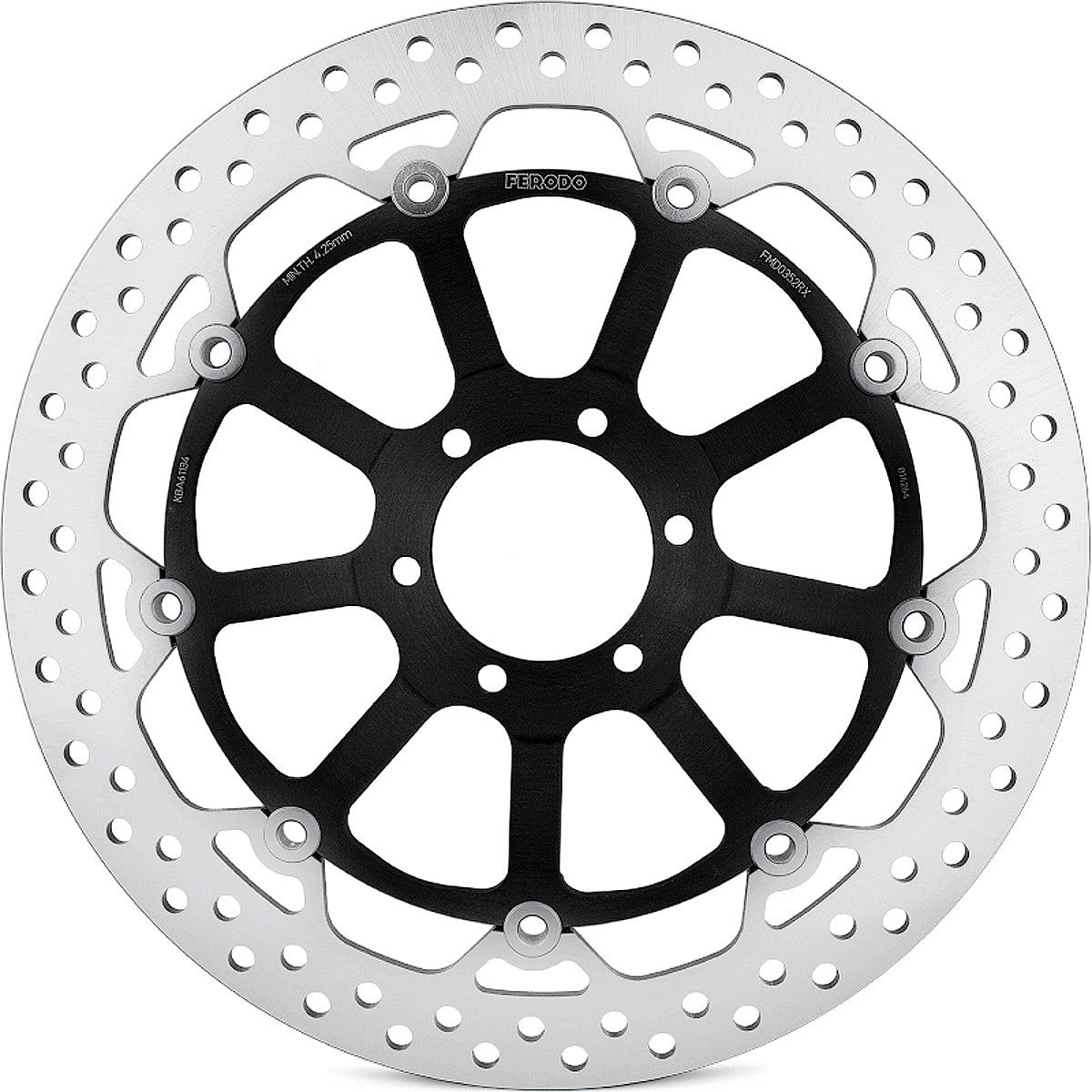 Ferodo Brake Disc Floating Alloy Centre Fmd0352Rx