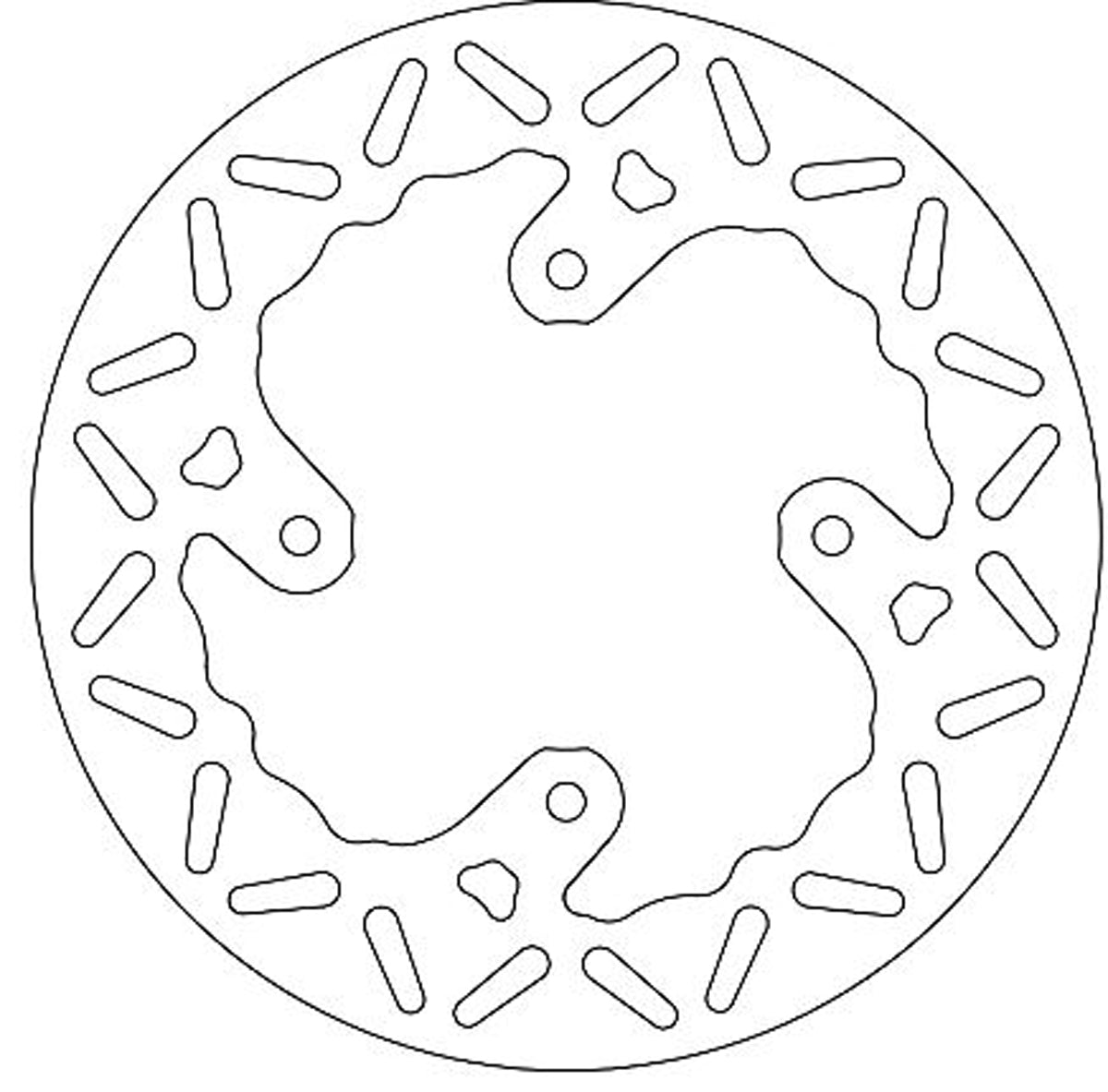 Ferodo Brake Disc Solid Fmd0377R